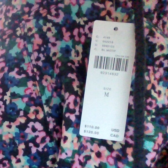 Brand New Gola x Anthropologie Floral Print Hooded Sweatshirt - Picture 12 of 13